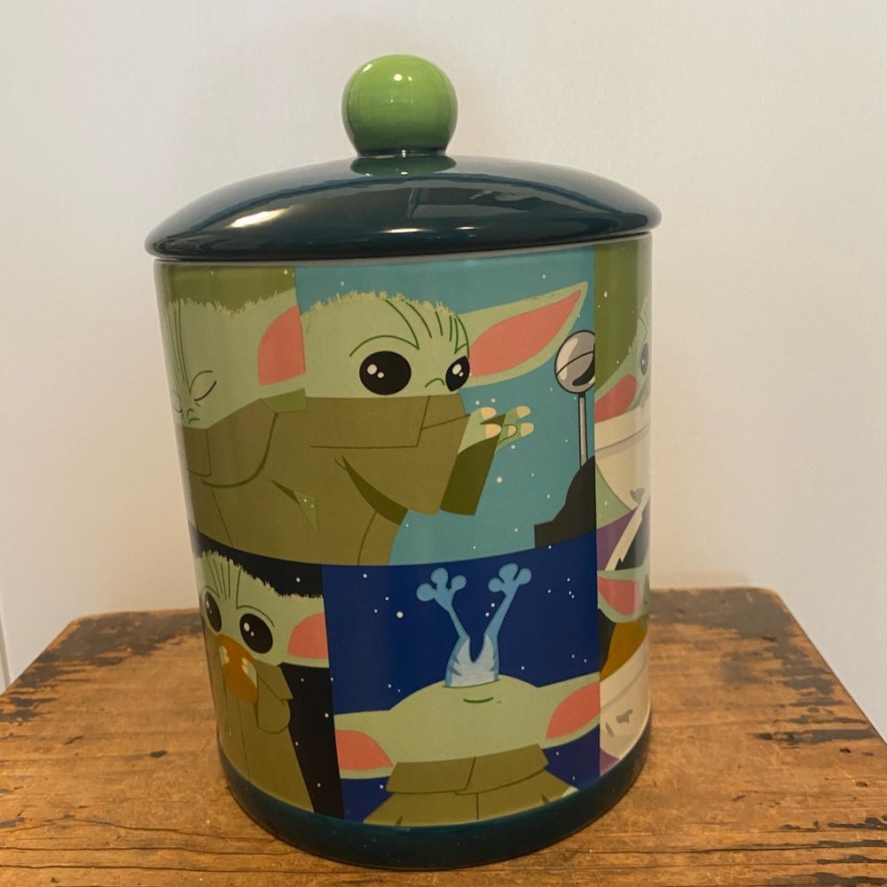 Baby Yoda Cookie Jar
